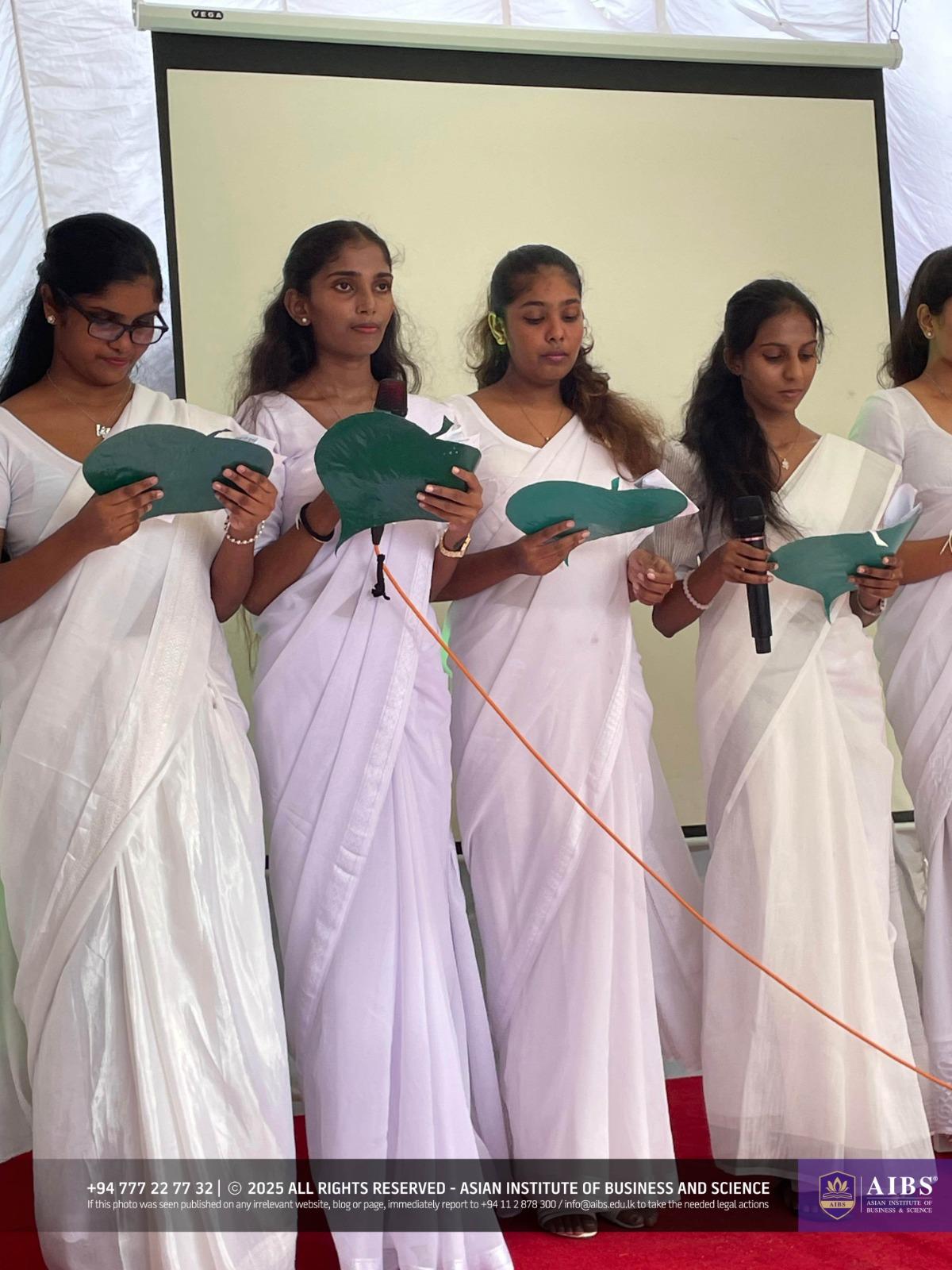 A Night of Light and Giving: Poson Celebrations at AIBS
