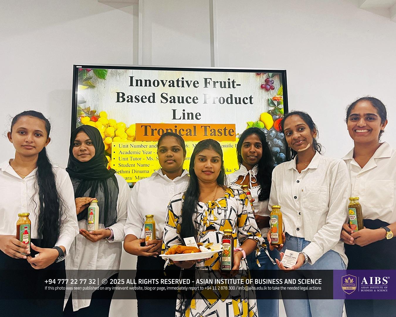 Innovation in Action – HND Science Batch 12