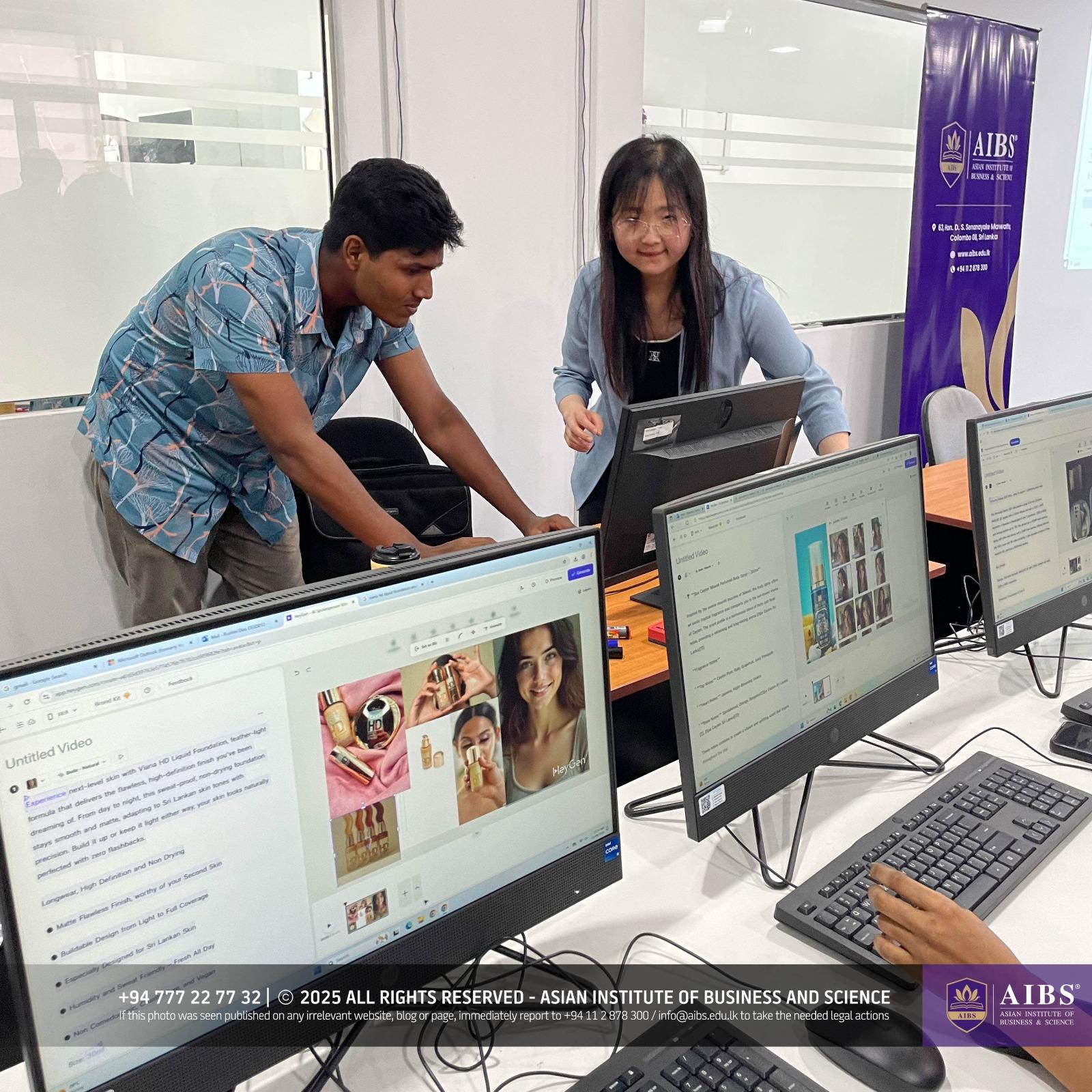 Deakin Week Sri Lanka 2025 – Session at AIBS Campus