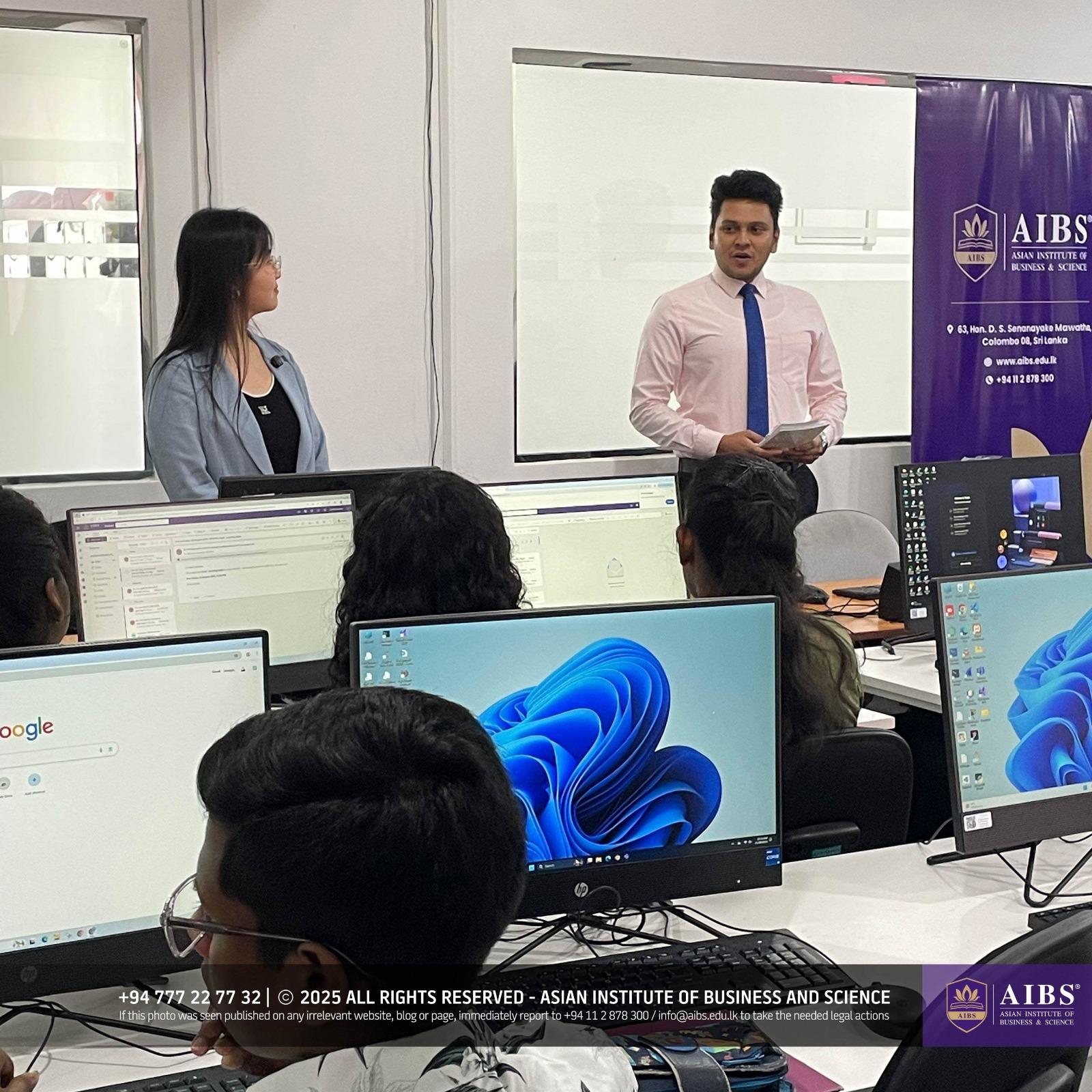 Deakin Week Sri Lanka 2025 – Session at AIBS Campus