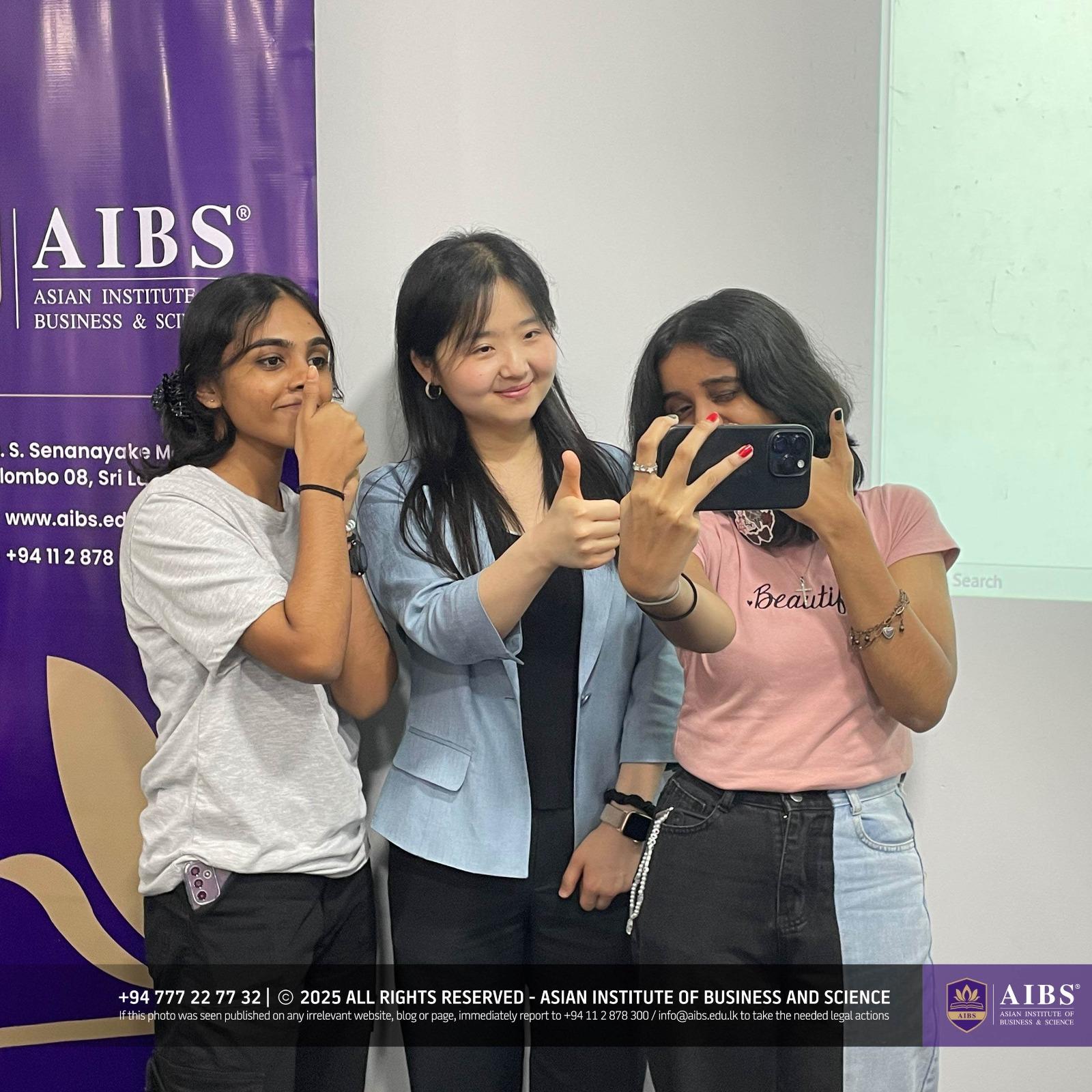 Deakin Week Sri Lanka 2025 – Session at AIBS Campus