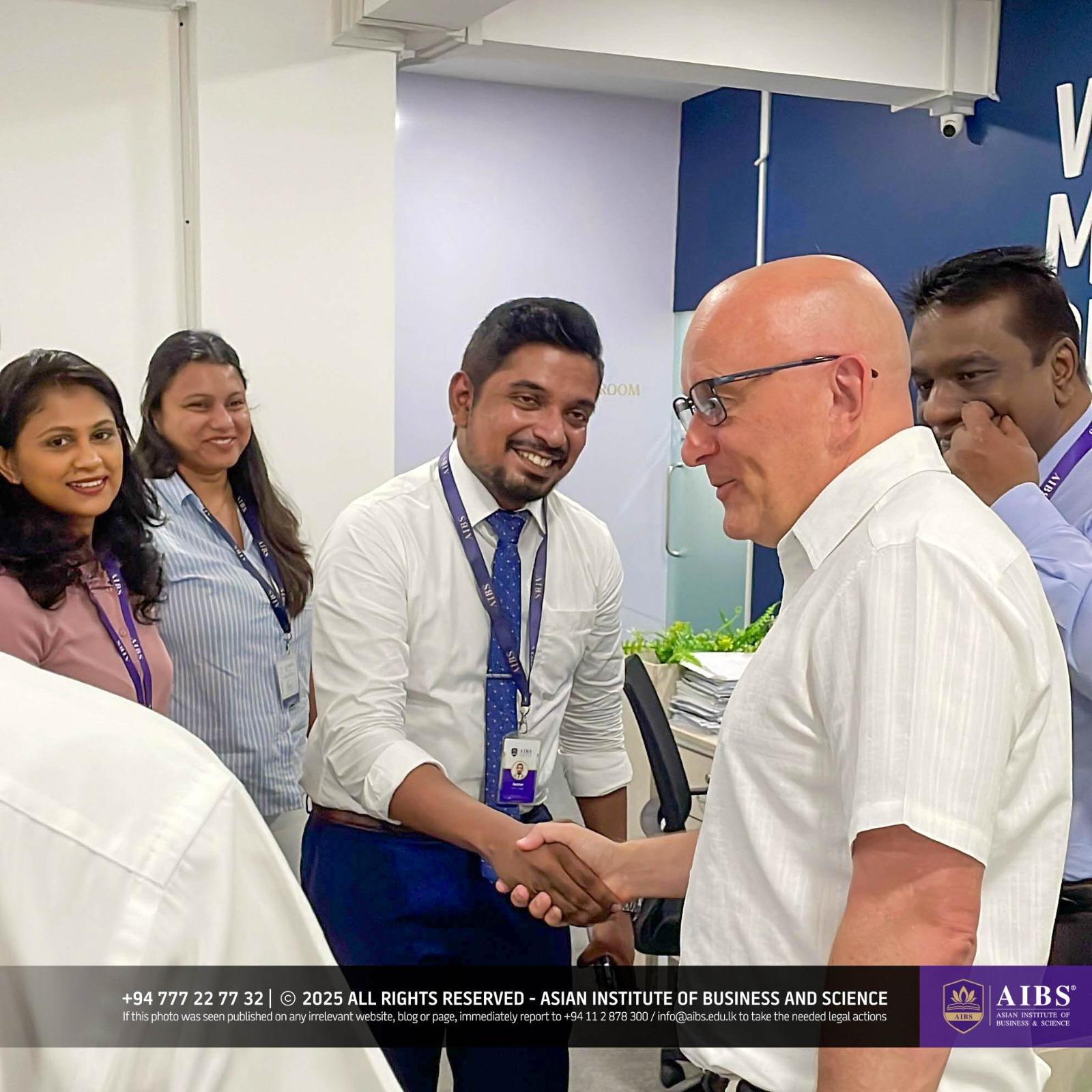 Edge Hill University Visit – Dr. Mark Liprott