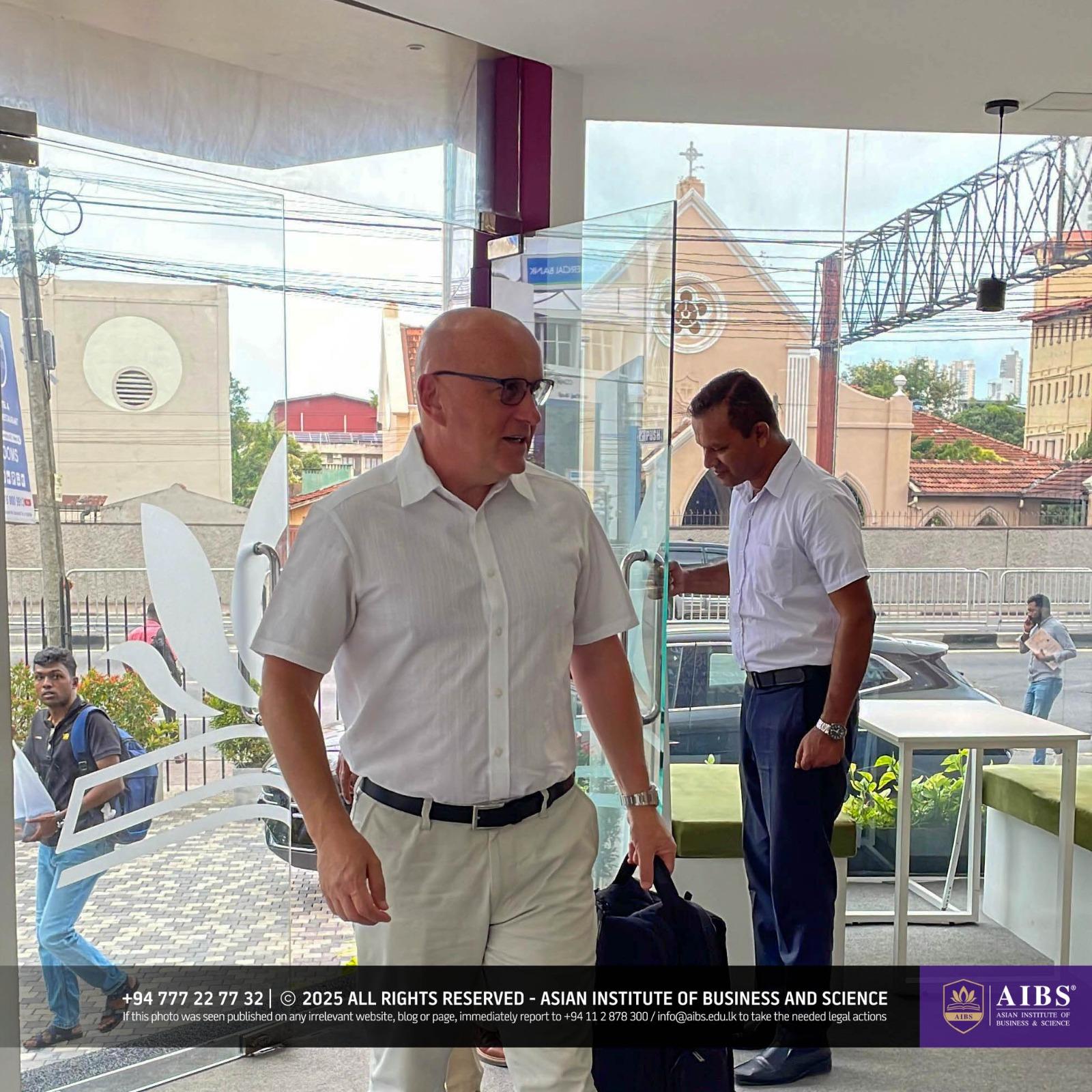 Edge Hill University Visit – Dr. Mark Liprott