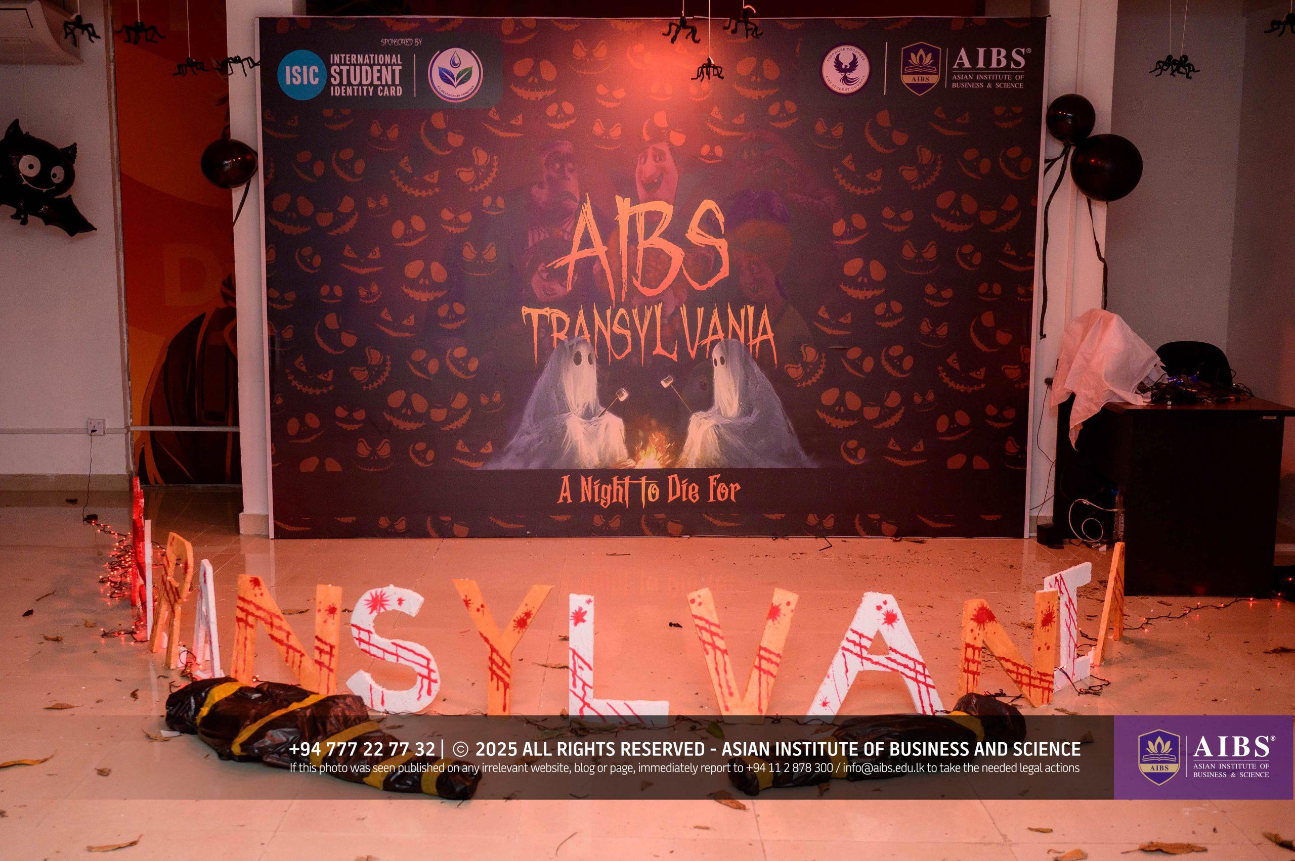 AIBS Transylvania – Halloween Night 2025